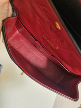 Load image into Gallery viewer, Chanel Small Flap Paris Black Vintage Lambskin 24k Gold
