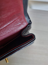 Load image into Gallery viewer, Chanel Small Flap Paris Black Vintage Lambskin 24k Gold