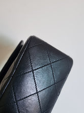 Load image into Gallery viewer, Chanel Small Flap Paris Black Vintage Lambskin 24k Gold
