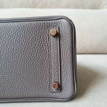 Load image into Gallery viewer, Hermes B25 Etain Rose Gold Hardware Togo