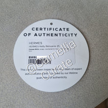 Load image into Gallery viewer, Hermes K25 Gris Mouette Togo  Gold Hardware