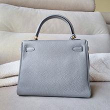 Load image into Gallery viewer, Hermes K25 Gris Mouette Togo  Gold Hardware