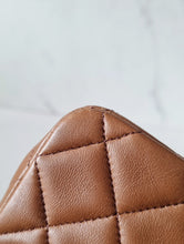 Load image into Gallery viewer, Chanel Caramel Cognac Small Classic Flap Vintage 24k Gold