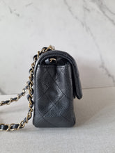 Load image into Gallery viewer, Chanel Mini Rectangle Caviar Gold Hardware