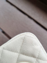 Load image into Gallery viewer, Chanel 17c Ivory Caviar Rectangle Mini Gold Hardware