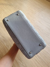 Load image into Gallery viewer, Lady Dior Classic Medium Grey Caviar Leather Silver Hw