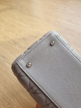 Load image into Gallery viewer, Lady Dior Classic Medium Grey Caviar Leather Silver Hw