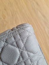 Load image into Gallery viewer, Lady Dior Classic Medium Grey Caviar Leather Silver Hw