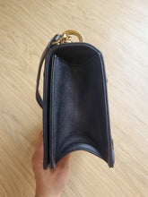 Load image into Gallery viewer, Dior Diorama Black Grained Calfskin with Gold Hardware