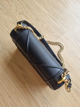 Load image into Gallery viewer, Dior Diorama Black Grained Calfskin with Gold Hardware