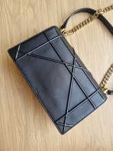 Load image into Gallery viewer, Dior Diorama Black Grained Calfskin with Gold Hardware