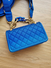 Load image into Gallery viewer, Chanel Sunset by the Sea Blue Ombre Caviar Gold Hw
