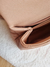 Load image into Gallery viewer, Chanel Coco Handle Dark Beige Caramel Caviar Gold Hardware