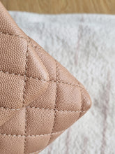 Load image into Gallery viewer, Chanel Coco Handle Dark Beige Caramel Caviar Gold Hardware