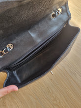 Load image into Gallery viewer, Chanel Jumbo Single Flap Black Caviar Silver Hardware