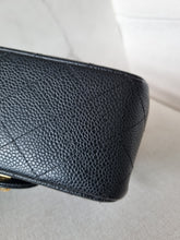 Load image into Gallery viewer, Chanel Black Caviar Mini Square Gold Hardware Edge Stitching