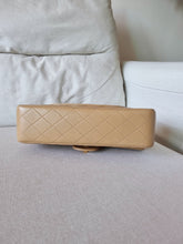 Load image into Gallery viewer, Chanel Medium Classic Dark Beige Camel Vintage 24k Gold