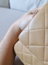 Load image into Gallery viewer, Chanel Medium Classic Dark Beige Camel Vintage 24k Gold