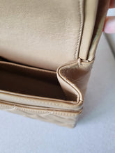 Load image into Gallery viewer, Chanel Medium Classic Dark Beige Camel Vintage 24k Gold