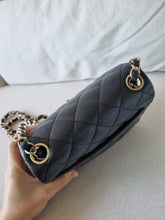Load image into Gallery viewer, Chanel Mini Square Black Caviar Gold Hardware