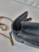 Load image into Gallery viewer, Chanel Mini Square Black Caviar Gold Hardware