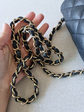 Load image into Gallery viewer, Chanel Mini Square Black Caviar Gold Hardware