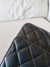 Load image into Gallery viewer, Chanel Classic Medium Flap Black Caviar Vintage 24k Gold