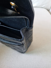Load image into Gallery viewer, Chanel Classic Medium Flap Black Caviar Vintage 24k Gold