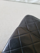 Load image into Gallery viewer, Chanel Small Classic Flap Black Vintage 24k Gold