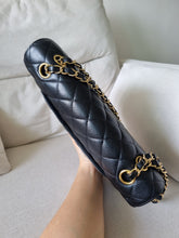 Load image into Gallery viewer, Chanel Classic Medium Flap Black Caviar Vintage 24k Gold