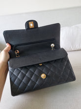 Load image into Gallery viewer, Chanel Classic Medium Flap Black Caviar Gold Hardware