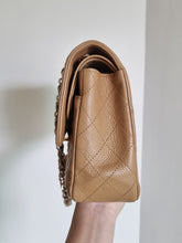 Load image into Gallery viewer, Chanel Dark Beige Classic Medium Vintage Caviar 24k Gold