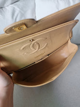 Load image into Gallery viewer, Chanel Dark Beige Classic Medium Vintage Caviar 24k Gold