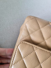 Load image into Gallery viewer, Chanel Dark Beige Classic Medium Vintage Caviar 24k Gold