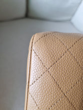 Load image into Gallery viewer, Chanel Dark Beige Classic Medium Vintage Caviar 24k Gold
