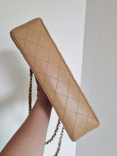 Load image into Gallery viewer, Chanel Dark Beige Classic Medium Vintage Caviar 24k Gold
