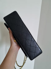 Load image into Gallery viewer, Chanel Classic Small Flap Black Vintage 24k Gold