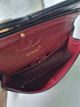 Load image into Gallery viewer, Chanel Classic Small Flap Black Vintage 24k Gold