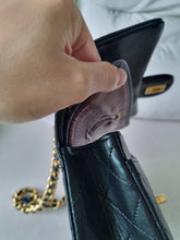 Load image into Gallery viewer, Chanel Classic Small Flap Black Vintage 24k Gold