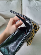Load image into Gallery viewer, Chanel Classic Small Flap Black Vintage 24k Gold