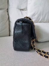 Load image into Gallery viewer, Chanel Mini Rectangular Black Caviar Gold Hw