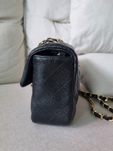 Load image into Gallery viewer, Chanel Mini Rectangular Black Caviar Gold Hw