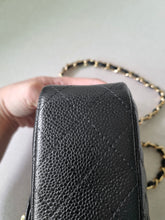 Load image into Gallery viewer, Chanel Mini Rectangular Black Caviar Gold Hw