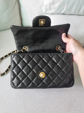 Load image into Gallery viewer, Chanel Mini Rectangular Black Caviar Gold Hw