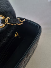 Load image into Gallery viewer, Chanel Mini Rectangular Black Caviar Gold Hw