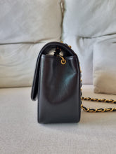 Load image into Gallery viewer, Chanel Diana Small Black 24k Gold