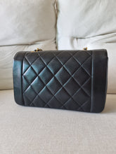 Load image into Gallery viewer, Chanel Diana Small Black 24k Gold