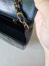 Load image into Gallery viewer, Chanel Diana Small Black 24k Gold