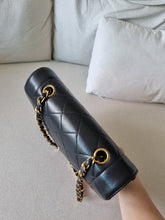 Load image into Gallery viewer, Chanel Diana Small Black 24k Gold