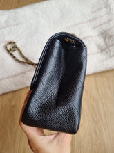 Load image into Gallery viewer, Chanel Mini Square Caviar Black 24k Gold